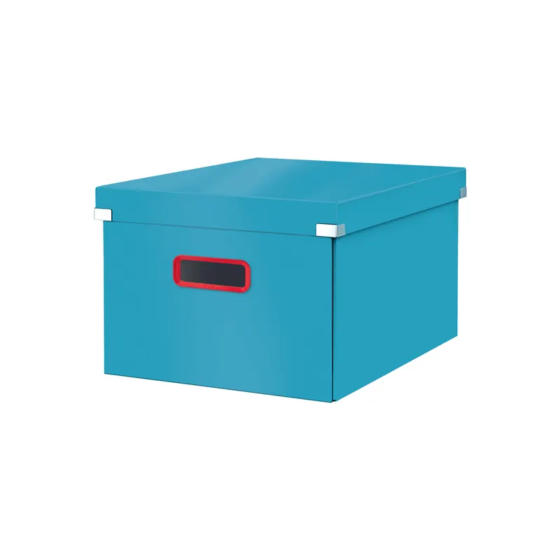Aufbewahrungsbox Leitz Click & Store Cosy 5348 - Mittel 281 x 200 x 370 mm blau Karton