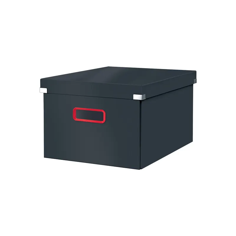 Aufbewahrungsbox Leitz Click & Store Cosy 5348 - Mittel 281 x 200 x 370 mm grau Karton