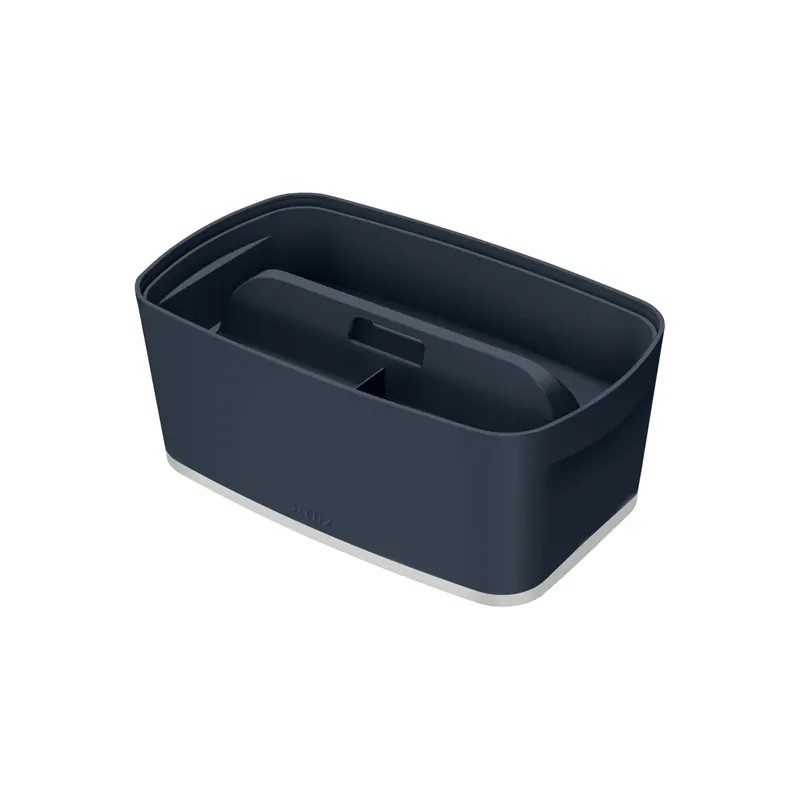 Aufbewahrungsbox Leitz MyBox Cosy 5267 - Klein 318 x 128 x 191 mm grau/hellgrau ABS-Kunststoff