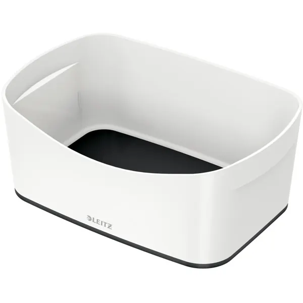 Aufbewahrungsschale Leitz MyBox 5257 - A5 246 x 98 x 160 mm weiß/schwarz ABS-Kunststoff