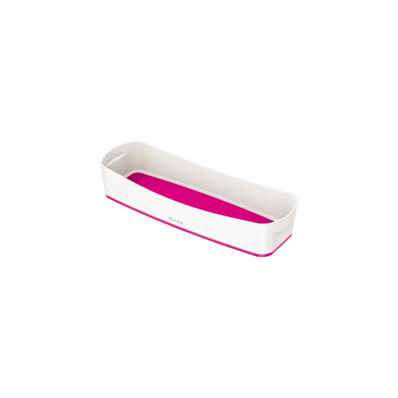 Aufbewahrungsschale Leitz MyBox 5258 - länglich 307 x 55 x 105 mm weiß/pink ABS-Kunststoff