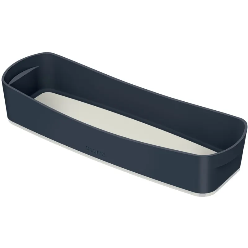 Aufbewahrungsschale Leitz MyBox Cosy 5265 - länglich 307 x 55 x 105 mm grau/hellgrau ABS-Kunststoff
