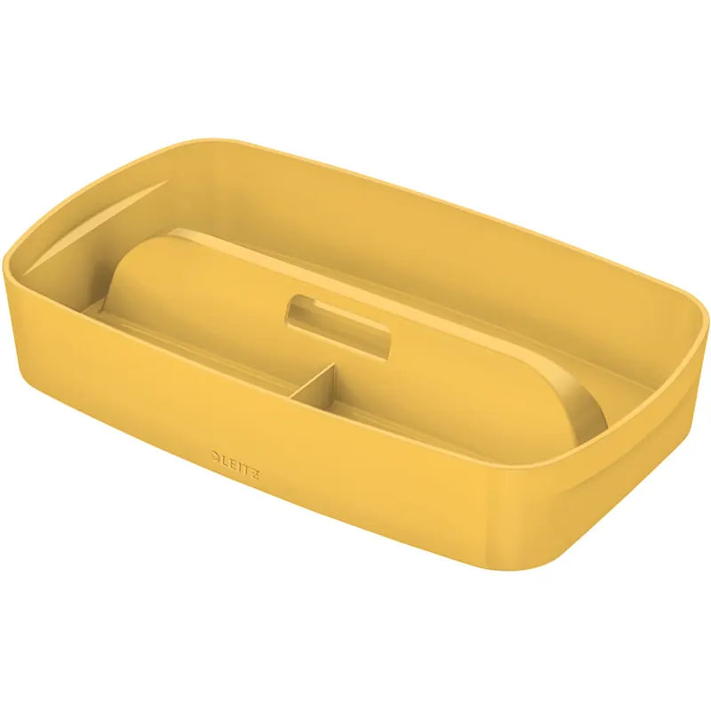 Aufbewahrungsschale Leitz MyBox Cosy 5266 - 307 x 55 x 105 mm gelb ABS-Kunststoff