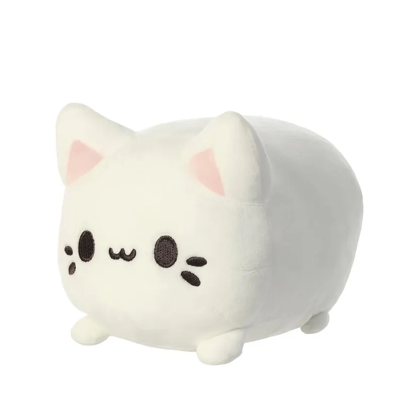 Aurora, 14271, Tasty Peach Custard Meowchi 7In, Soft Toy, Cream