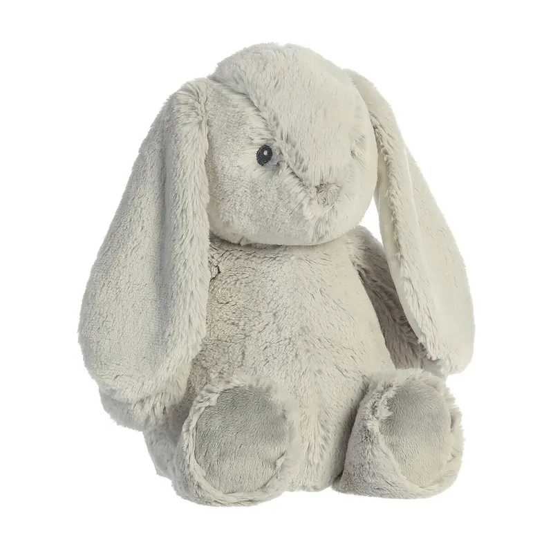 Aurora, 23106, Ebba Baby Dewey DuskHase, 32cm, Eco Friendly Plüschtier,Grau