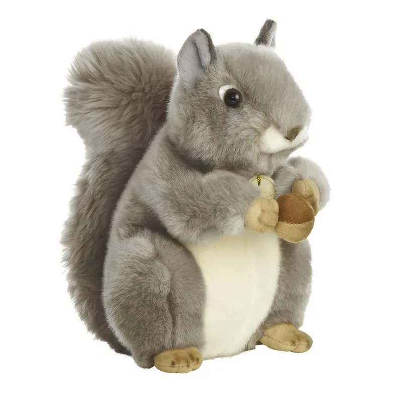 Aurora, 26172, MiYoni Eichhörnchen, 26cm, Plüschtier, grau
