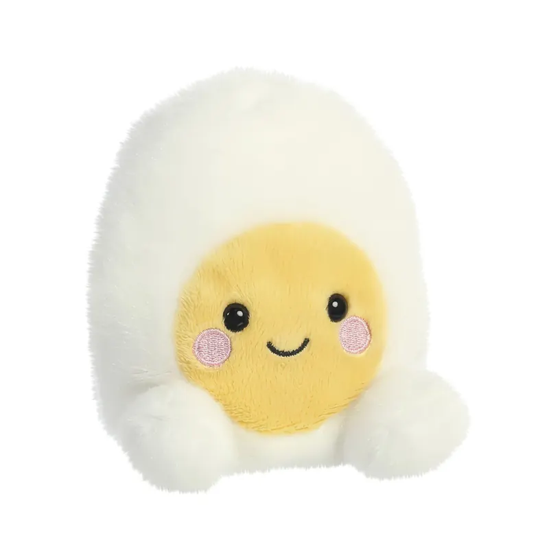 Aurora, 33575, Palm Pals Bobby Ei 13 cm,Eco-Friendly Plüschtier,Weiß