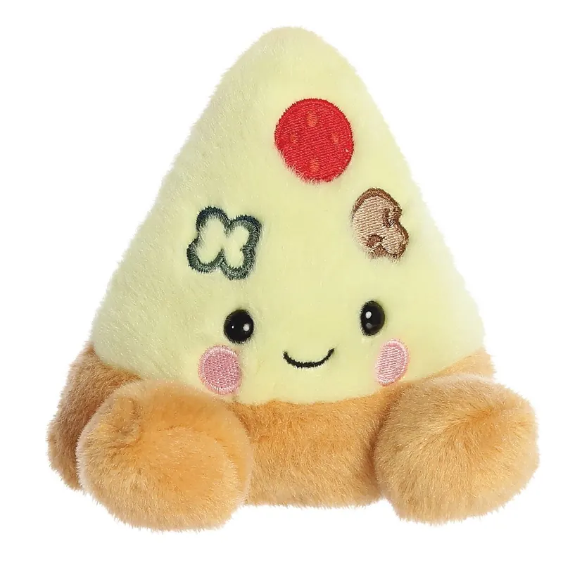 Aurora, 33688, Palm Pals Peppa Pizza, Plüschtier, Braun und Gelb, 13cm
