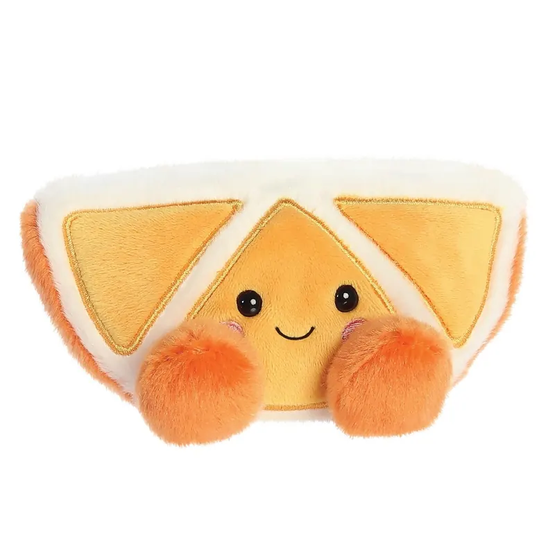 Aurora, 33787, Palm Pals Tucker Mandarine, Plüschtier, Orange und Weiß, 13cm