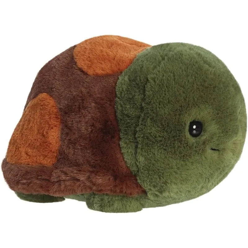 Aurora, 34269 Spudsters Tony Turtle Plüschtier, 25,4 cm, Braun und Grün