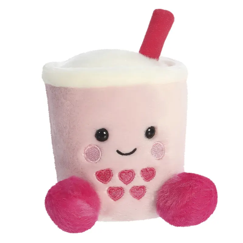 Aurora, 77223 Palm Pals Tangy Heart Boba 12,7 cm, Plüschtier, Rosa