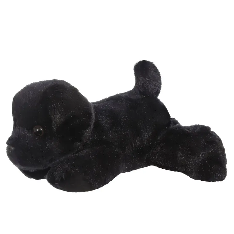 Aurora Mini Flopsies Blackie Black Labrador 8In/20cm