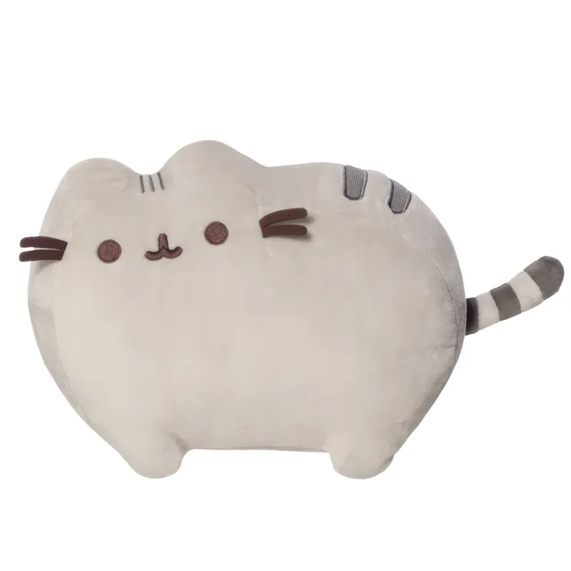Aurora Pusheeh, 61487, Classic Pusheen, Offizieller Merchandise,24cm, Plüschtier, Grau