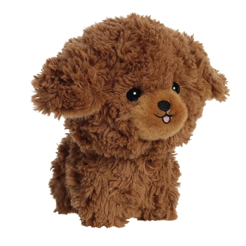 Aurora Teddy Pets Brown Poodle 7In/18cm