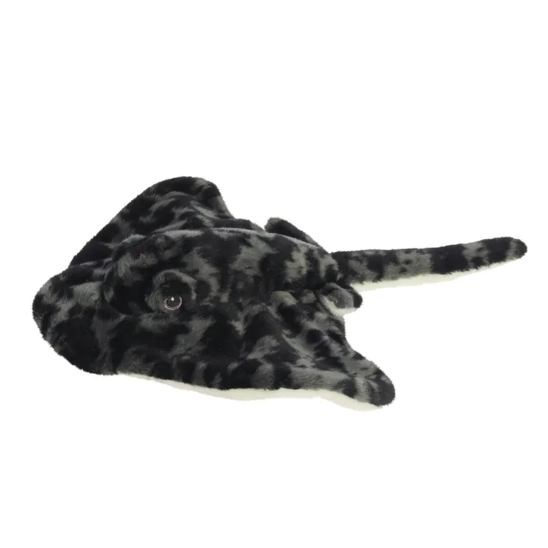 Aurora World 35019 Aurora Tiere Peluche, Schwarz/Grau, M