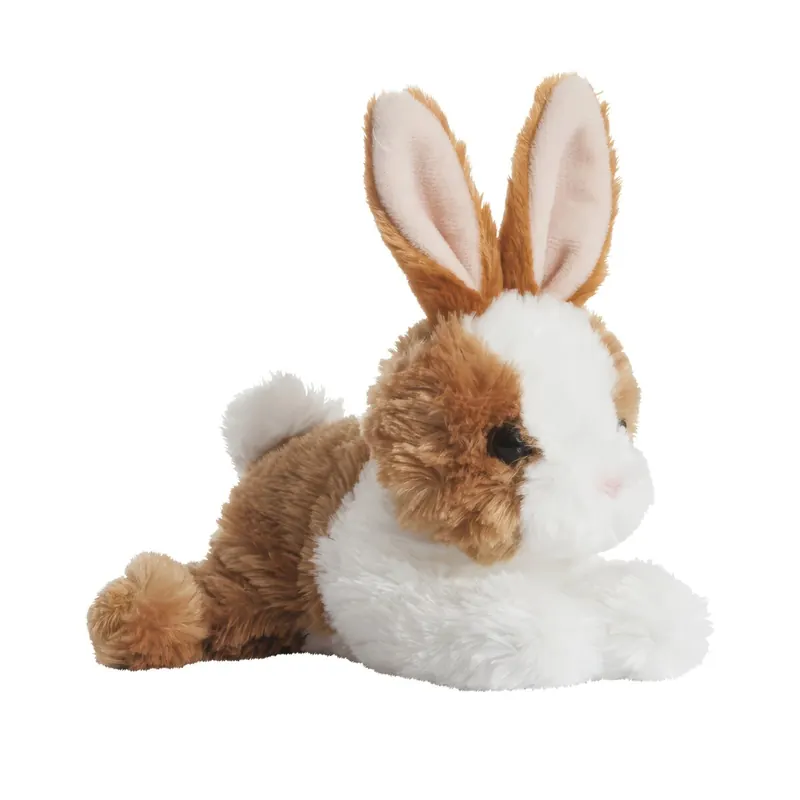 Aurora World 73902 - Plüschtier - Mini Flopsie - Hase, 8 Zoll / 20.5 cm, braun/weiß
