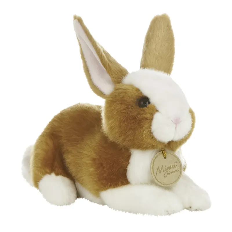Aurora WorldA 10911 - Miyoni Bunny, Stoffspielzeug, 20.5 cm, braun