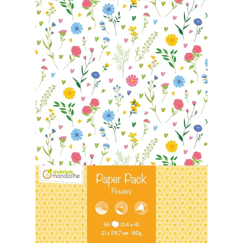 Avenue Mandarine CC067C Decopatch-Blatt, Mehrfarbig, M