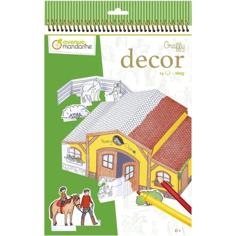 Avenue Mandarine GY136C Graffy Dekor, Reiterhof