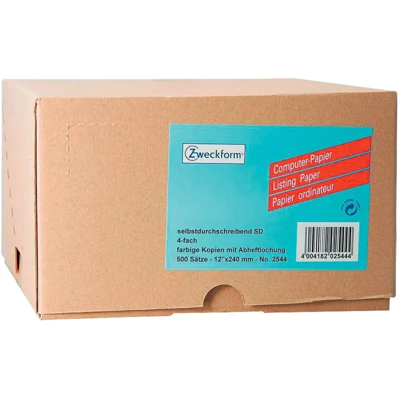 AVERY Zweckform 2544 Computer Papier (endlos, 52 g/m²) 500 Blatt