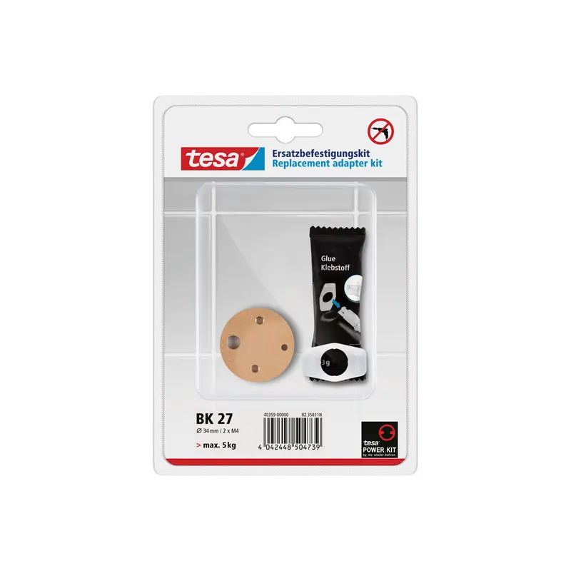 Badaccessoire Ersatzadapter tesa BK27 40359 - bis 5 kg