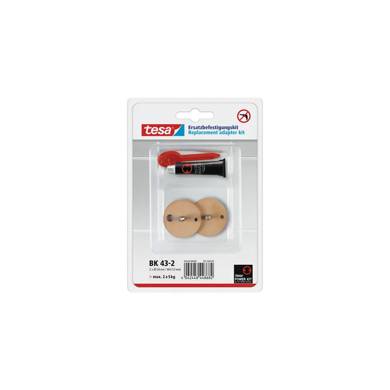Badaccessoire Ersatzadapter tesa BK43-2 40349 - bis 2 x 5 kg Pckg/2