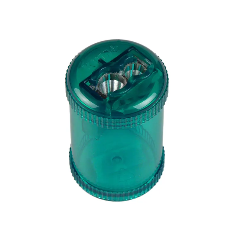 Behälterspitzer, doppelt, rund, grün
