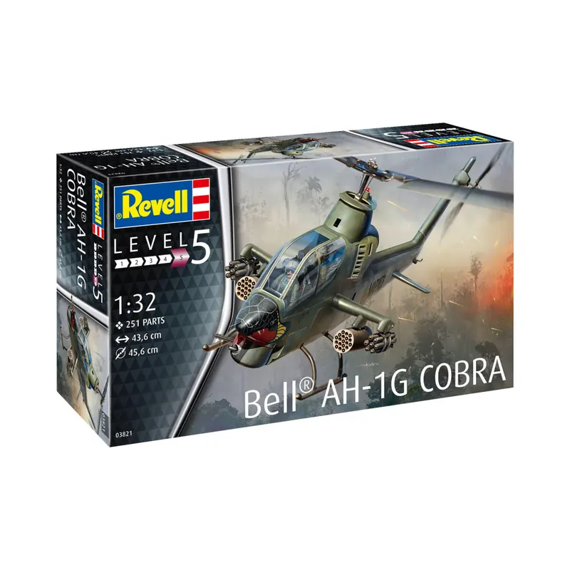 Bell AH-1G Cobra Revell Modellbausatz