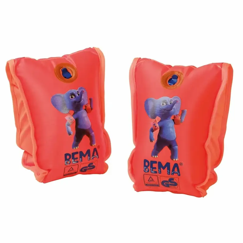 BEMA Schwimmflügel Sensitive für 1-6 Jahre bis 30gk orange/blau 14,5x19,5cm 2 Stück