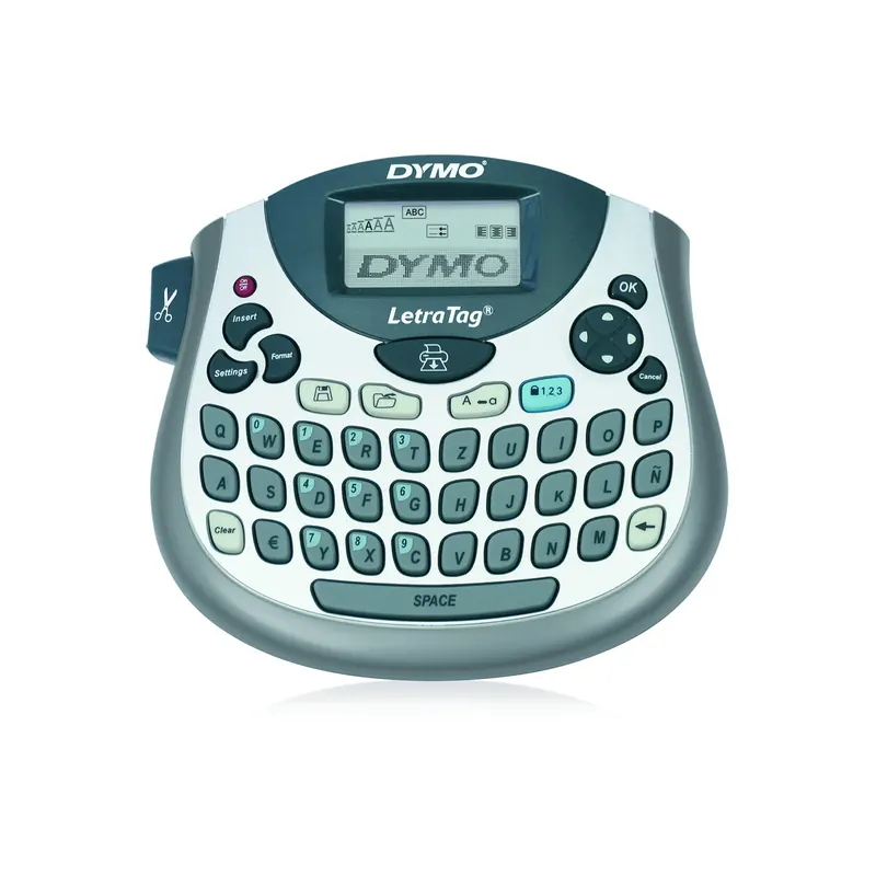 Beschriftungsgerät Dymo LetraTag LT 100T 2174591 - 12 mm LT-Bänder DE/AT/CH 2 Zeilen