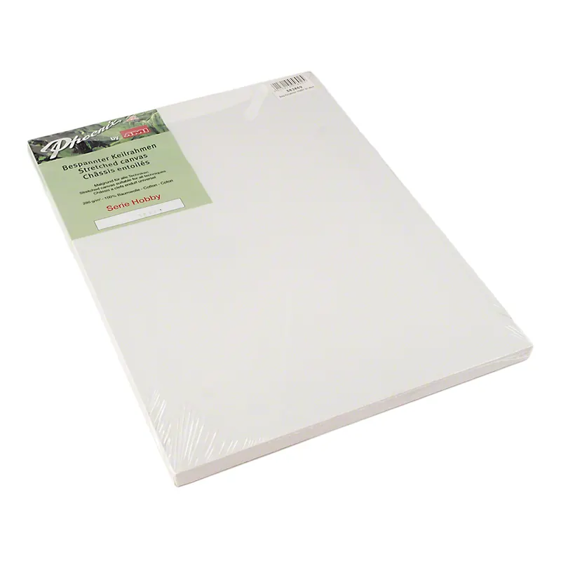Bespannter Keilrahmen, 280 g/m², 100 % Baumwolle, 30 x 40 cm
