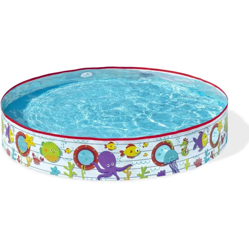 Bestway 55029 FillN Fun Planschbecken, Unterwasserwelt, 152 x 25 cm