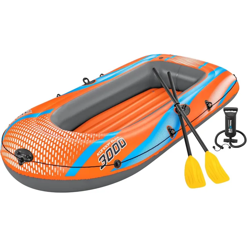 Bestway 61145 Schlauchboot-Set Kondor Elite 3000 246 x 122 x 45 cm