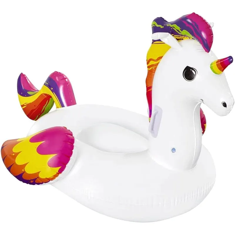 Bestway Aufblasbarer Fantasy Einhorn Aufsitz 155 x 119cm