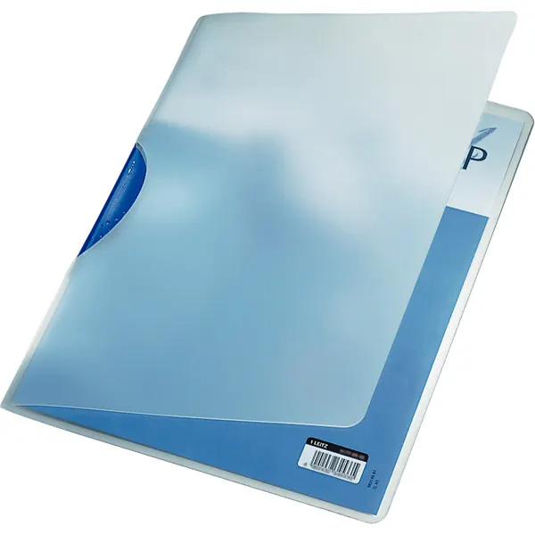 Bewerbungsmappe Leitz ColorClip 4177 - A4 blau 30 Blatt