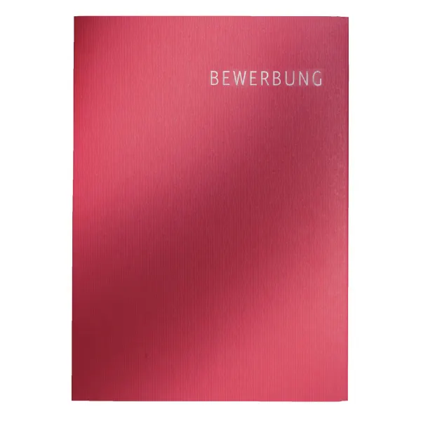 Bewerbungsmappe Leitz Exclusiv 3974 - A4 bordeaux 2 x 20 Blatt