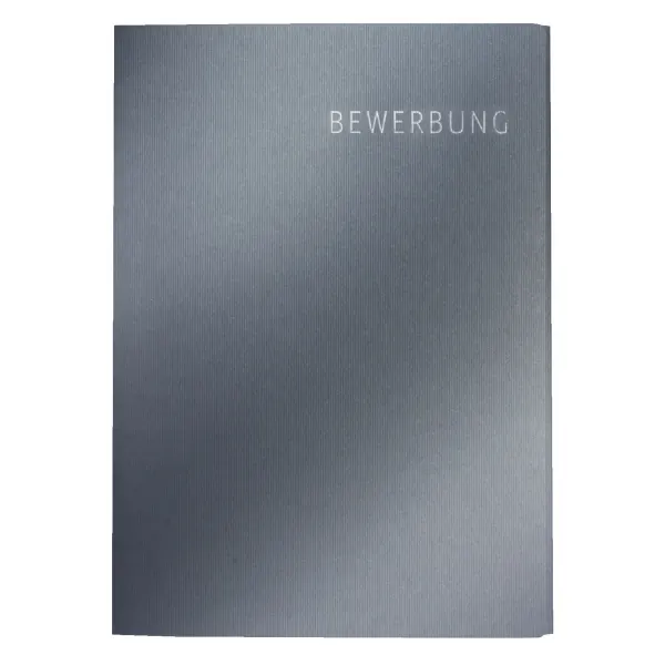 Bewerbungsmappe Leitz Exclusiv 3974 - A4 dunkelgrau 2 x 20 Blatt