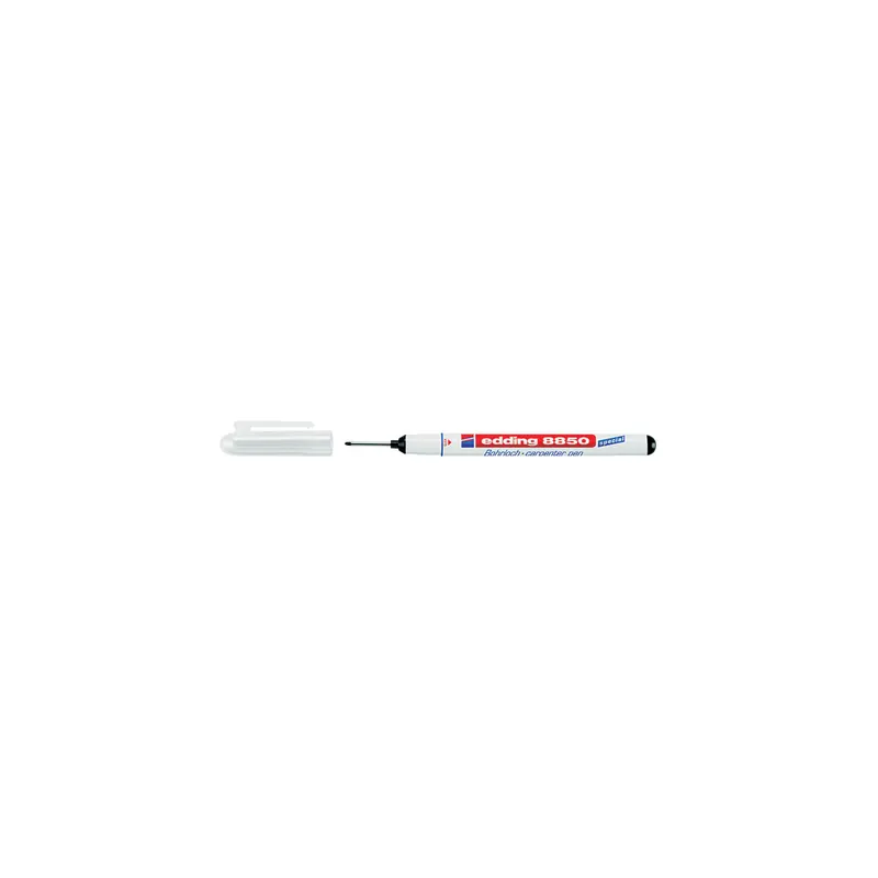 Bohrlochmarker edding 8850 - schwarz 0,7-1 mm Rundspitze permanent nicht nachfüllbar