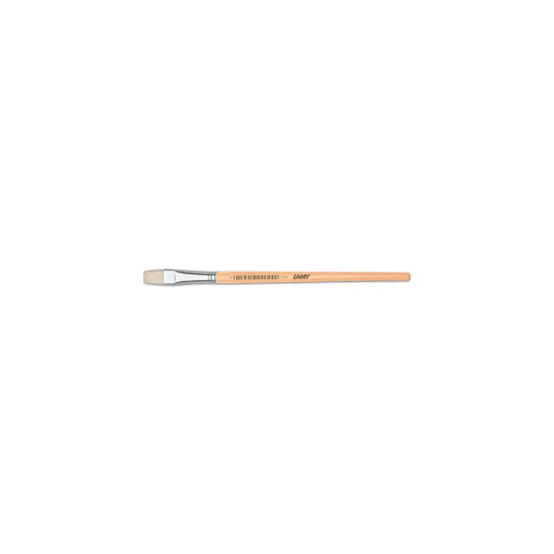 Borstenpinsel Lamy aquaplus 1222044 - Strichstärke 10 nahtlose Aluzwinge Stiel aus Holz