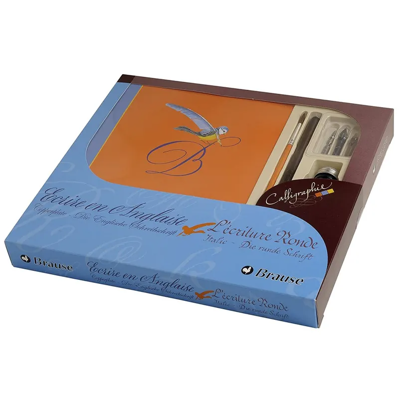 Brause Kalligraphie-Set Einstiegset Junior Grundausstattung für Kalligraphie (perfekt für die englische Schrift)