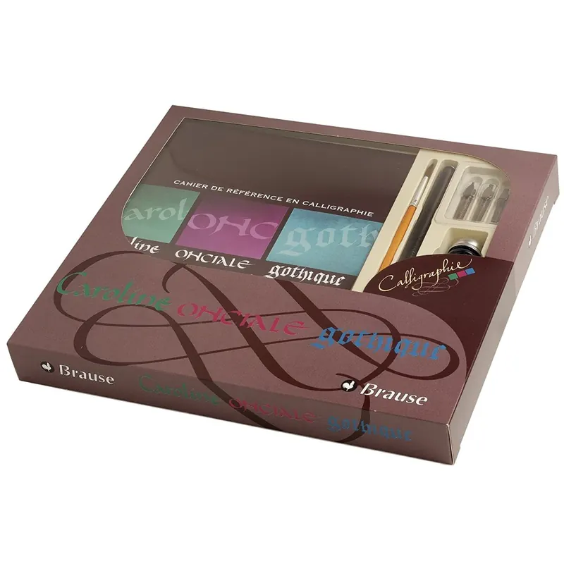 Brause Kalligraphie-Set Geschenkebox Grundausstattung für Kalligraphie (Ideal für Anfänger)