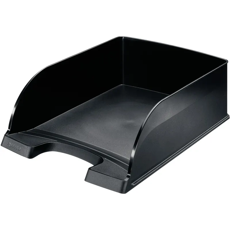 Briefkorb Leitz Jumbo Plus 5233 - A4-C4 255 x 103 x 357 mm schwarz Polystyrol