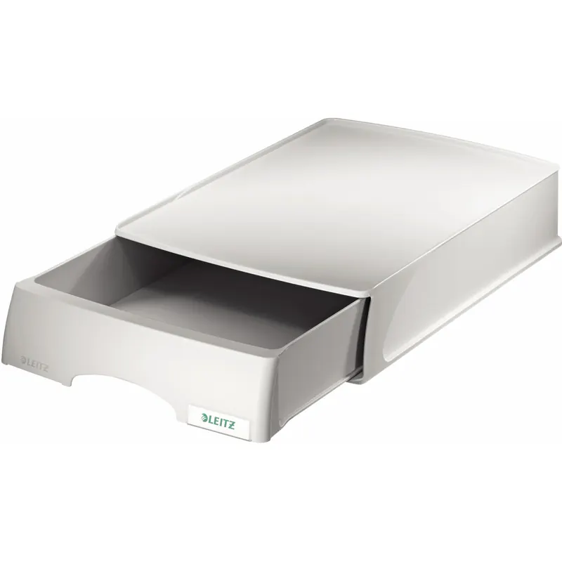 Briefkorb Leitz Plus 5210 - A4-C4 255 x 70 x 376 mm grau Polystyrol