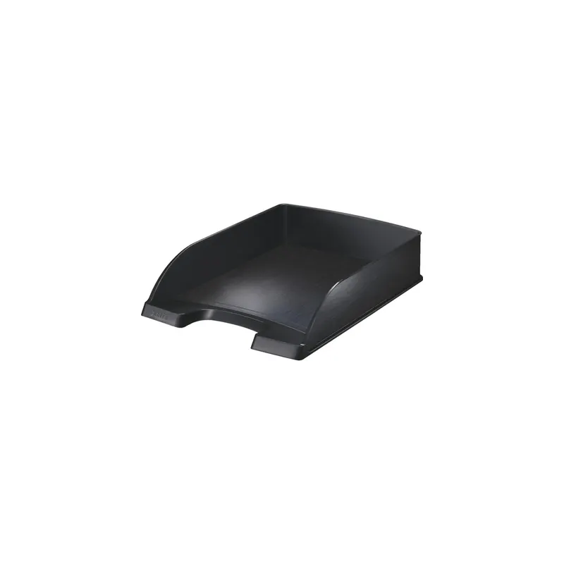 Briefkorb Leitz Plus Style 5254 - A4-C4 255 x 70 x 357 mm satin schwarz Polystyrol