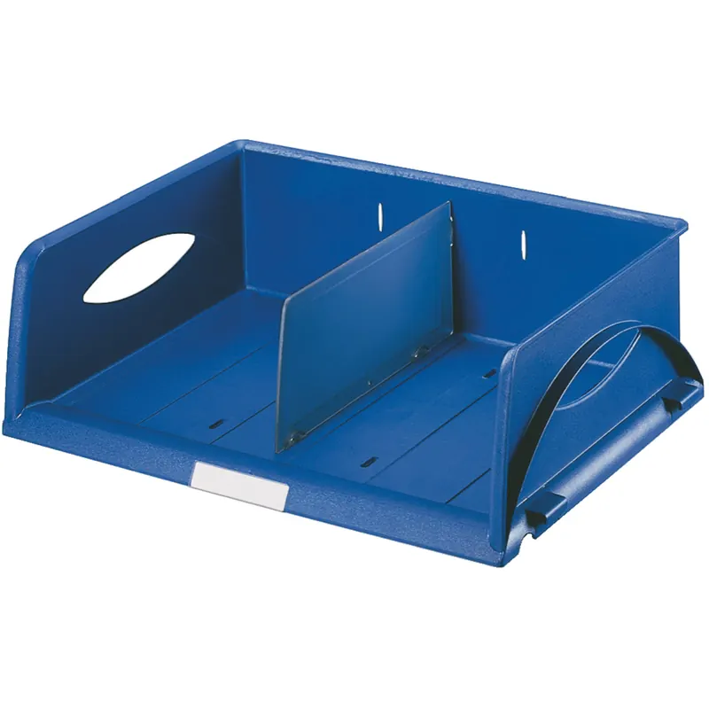 Briefkorb Leitz Sorty 5230 - A4-C4 Quer Überbreite 405 x 125 x 300 mm blau Polystyrol