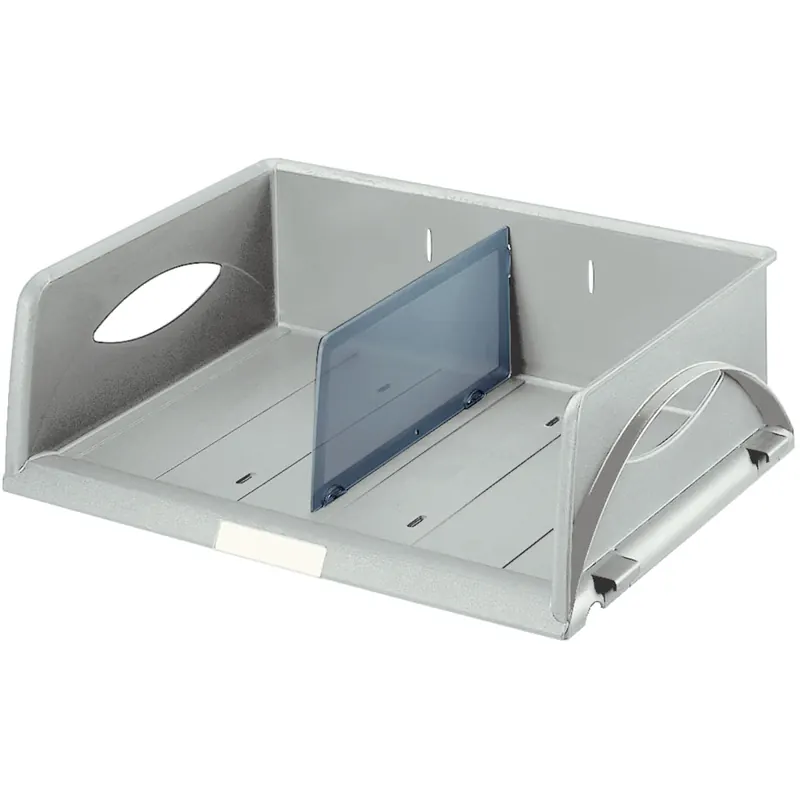 Briefkorb Leitz Sorty 5230 - A4-C4 Quer Überbreite 405 x 125 x 300 mm grau Polystyrol
