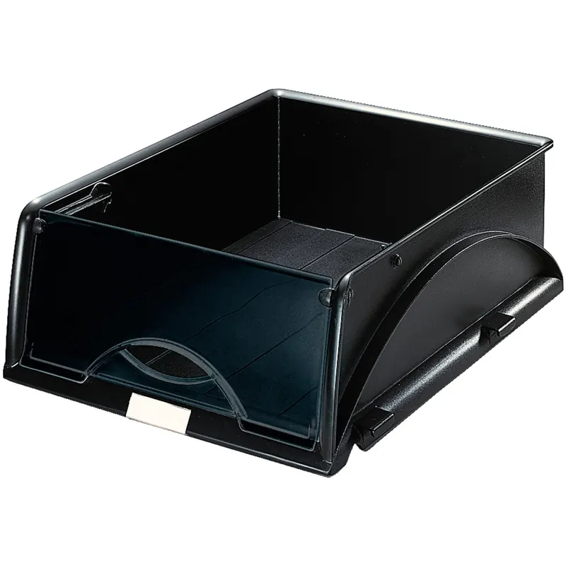 Briefkorb Leitz Sorty 5231 - A4-C4 Überbreite 285 x 125 x 385 mm schwarz Polystyrol