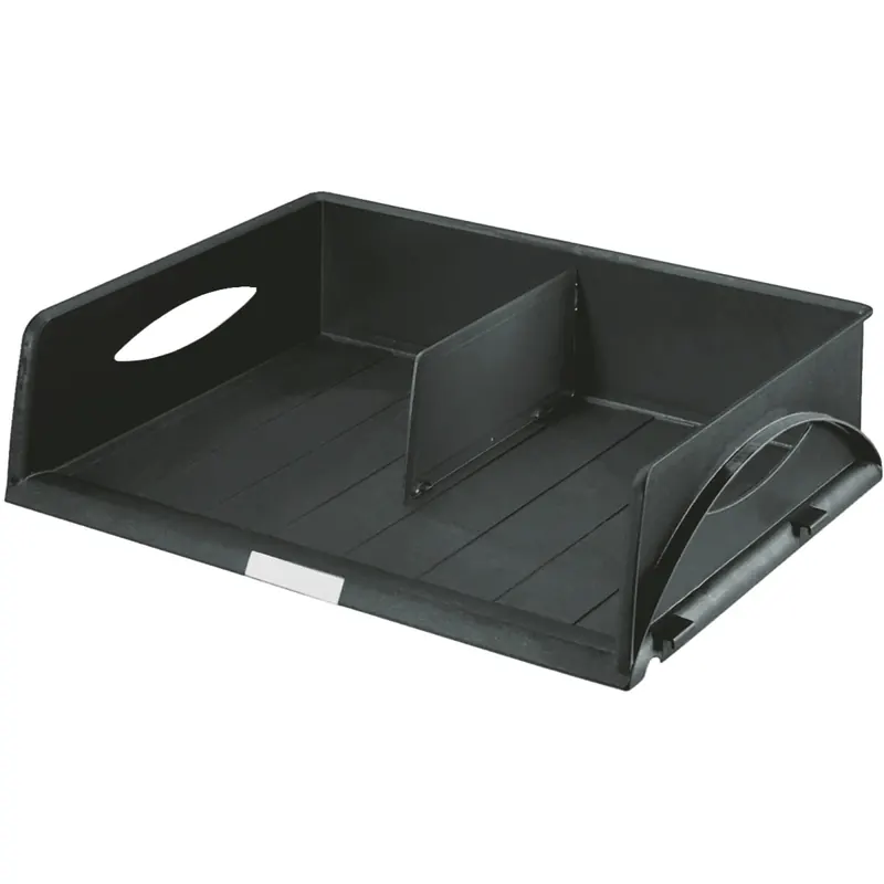 Briefkorb Leitz Sorty Jumbo 5232 - A3 Quer 490 x 125 x 358 mm schwarz Polystyrol