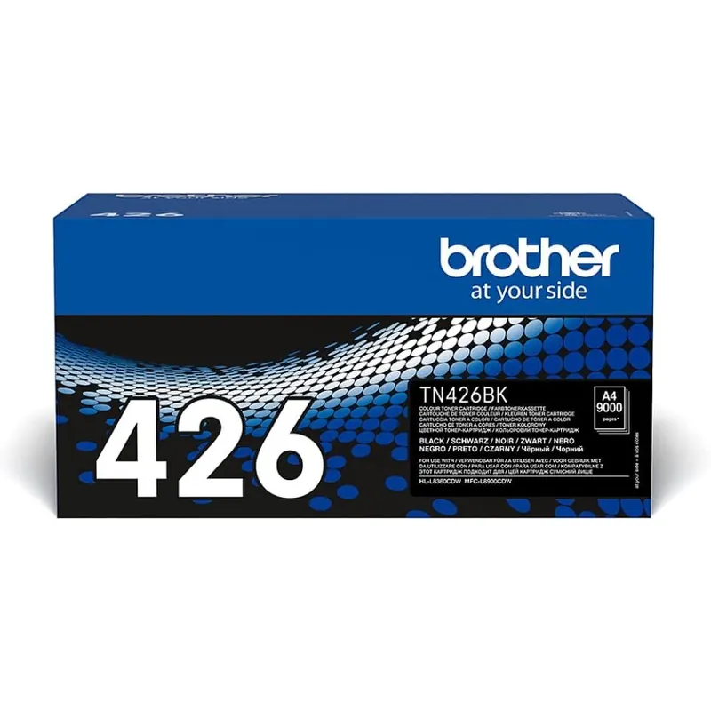 Brother Original Super-Jumbo-Tonerkassette TN-426BK schwarz (für Brother HL-L8360CDW, MFC-L8900CDW ) 9000 Seiten