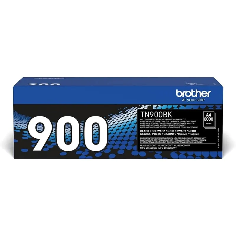 Brother Original Super-Jumbo-Tonerkassette TN-900BK schwarz (für Brother HL-L9200CDWT, HL-L9300CDWTT, MFC-L9550CDWT)